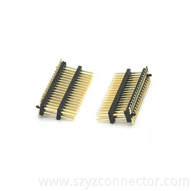 1.27mm Pitch Pin Header Connector Dual Row Dual plastic SMT 218P PA6T (3)